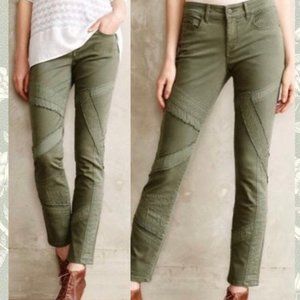 Anthropologie pilcro and the letterpress Moto Stet Pants